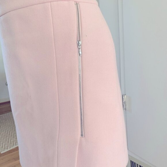 petal pink blush assymetrical Skirt  size 2 - Picture 2 of 6